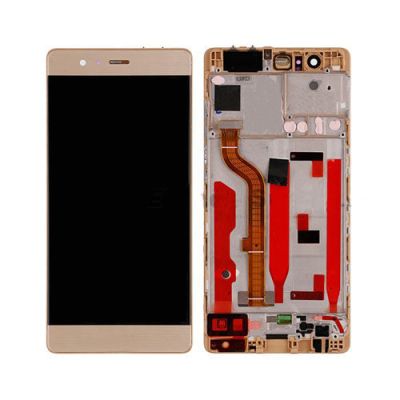 HUAWEI P9 SCREEN WITH FRAME GOLD