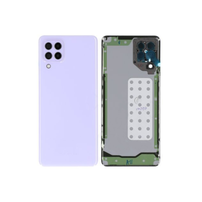 SAMSUNG A22 4G BACK COVER PURPLE (AFTERMARKET PREMIUM)
