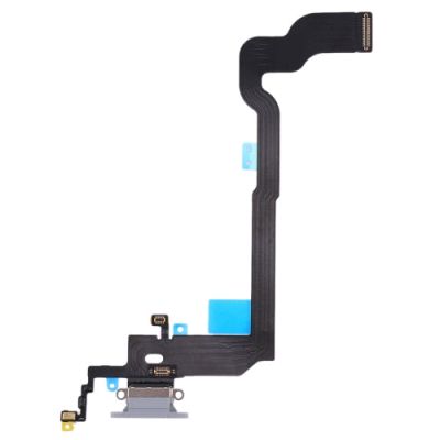 Charging Port Flex White for iPhone X (Pulled)