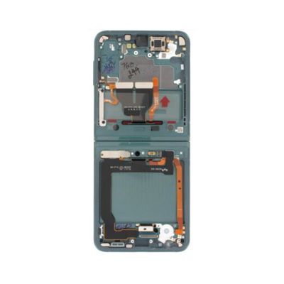 SAMSUNG Z FLIP 3 F711 5G INNER SCREEN GREEN (PULLED)