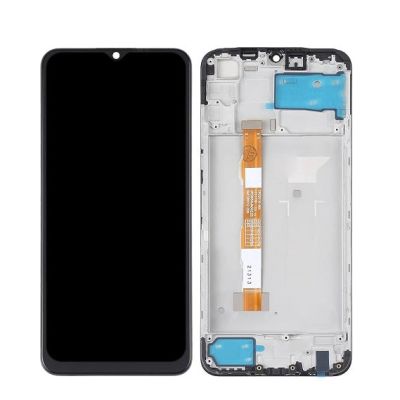 VIVO Y30/Y20S SCREEN WITH FRAME BLACK (SERVICE PACK)