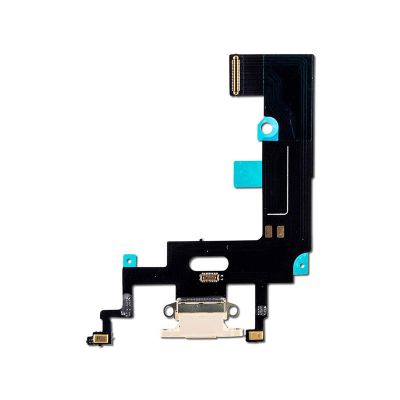 IPHONE XR CHARGING PORT FLEX WHITE (PULLED)