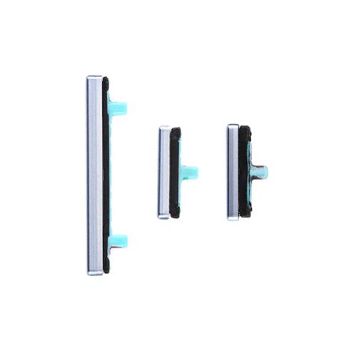 SUNG S8/S8PLUS POWER BUTTON AND VOLUME BUTTON SET SILVER