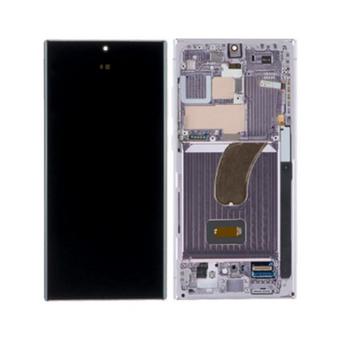 Samsung S23ultra Service Pack OLED Assembled With Third Party Frame Lavender