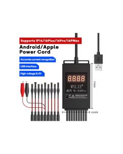 Wylie 638 Pro Current Testing for iPhone and Androids Devices (Up to iPhone 16 Serials)