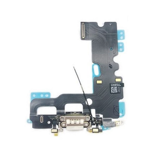 IPHONE 7G CHARGING PORT FLEX WHITE (PULLED)